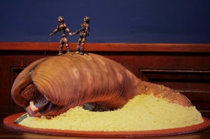 Dune Sand Worm Cake